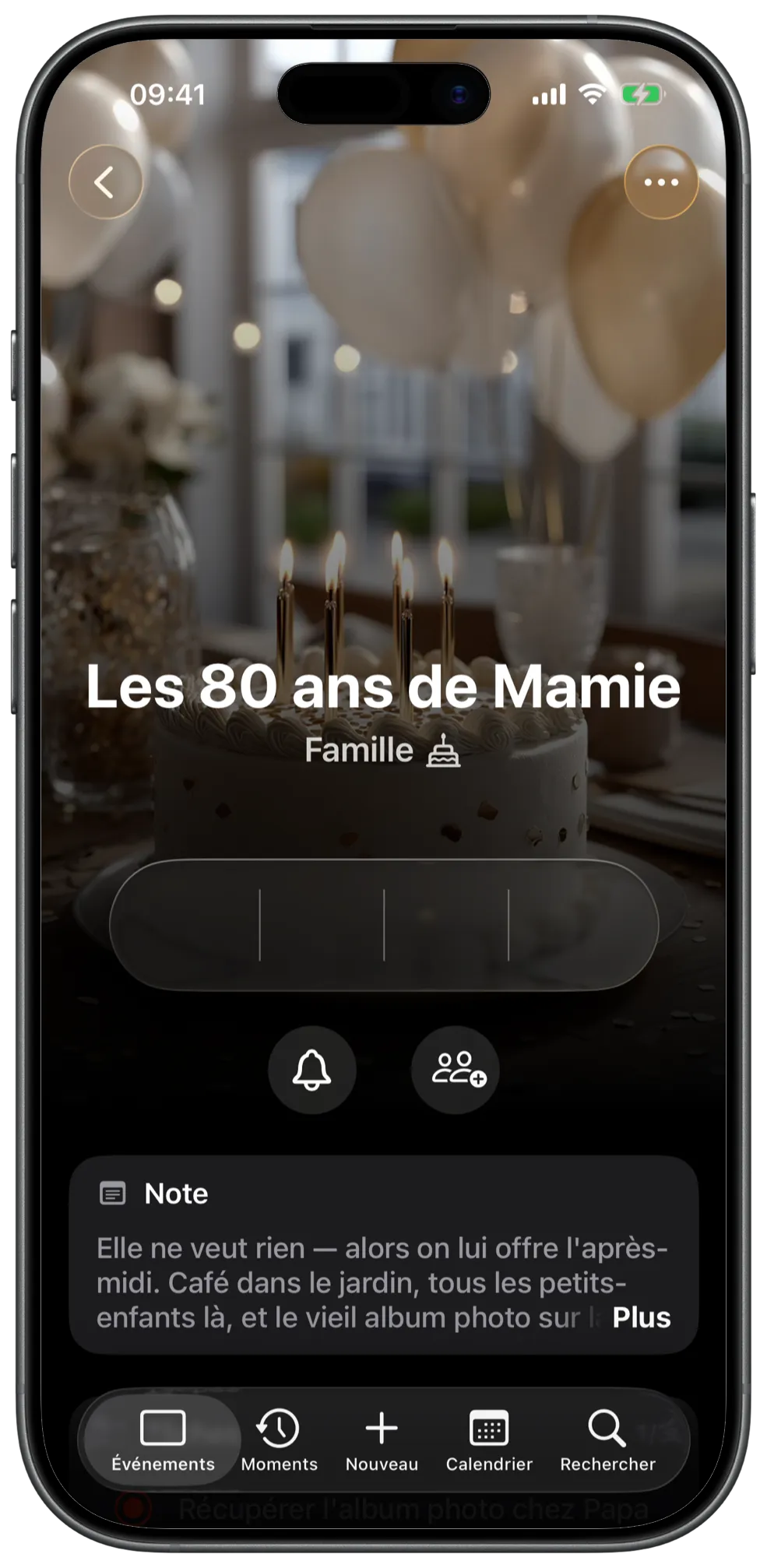 Les 80 ans de Mamie